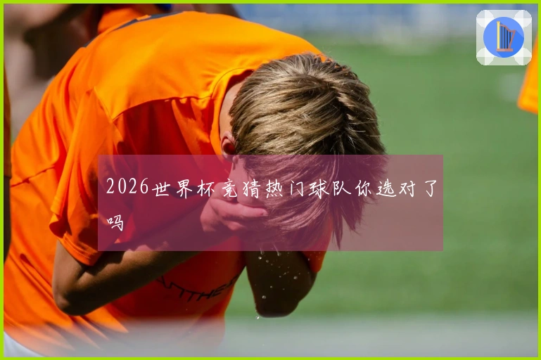 2026世界杯竞猜热门球队你选对了吗