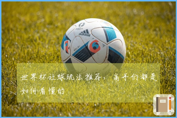 世界杯让球玩法推荐，高手们都是如何看懂的