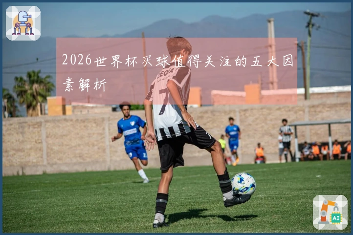 2026世界杯买球值得关注的五大因素解析